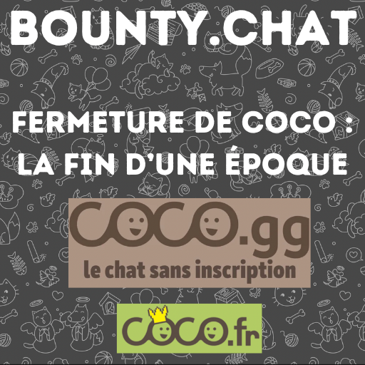 Fermeture de coco.gg, cocoland, cocochat